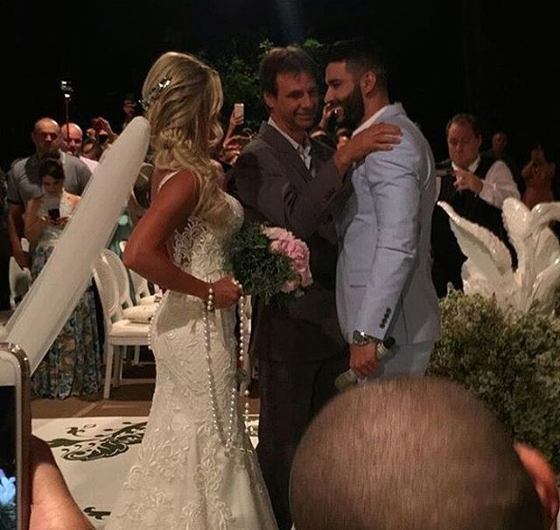 Gusttavo Lima e Andressa Suita (Crédito: Reprodução/ Instagram)