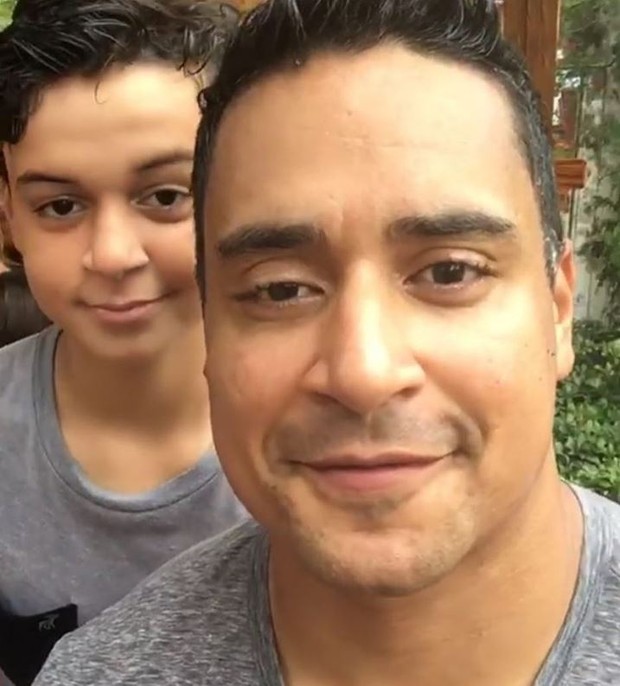 Xanddy com o filho Victor Alexandre (Crédito: Reprodução/ Instagram )