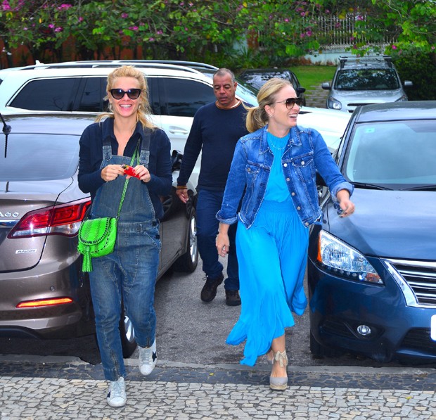 Carolina Dieckmann e Angélica (Crédito: WILLIAM ODA / AG NEWS )