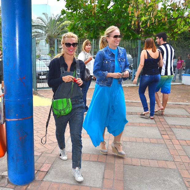 Carolina Dieckmann e Angélica (Crédito: WILLIAM ODA / AG NEWS )