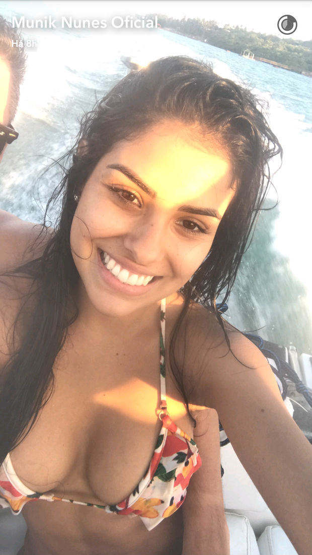 Munik Nunes (Crédito: Snapchat)
