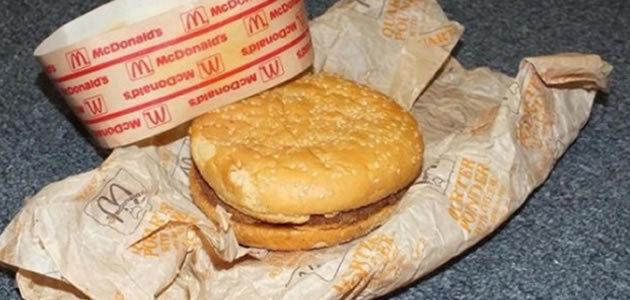 E se guardasse um hambúrguer do McDonalds por 20 anos?