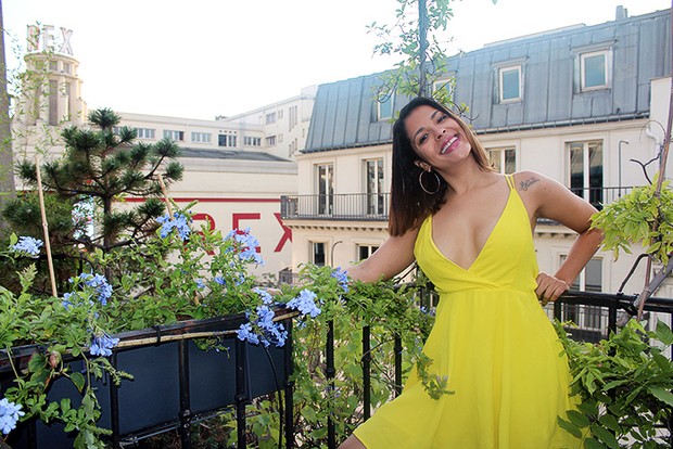 Gyselle Soares em Paris (Crédito: Divulgação)