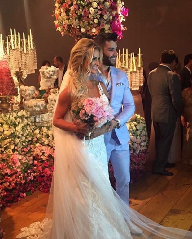 Casamento de Gusttavo Lima e Andressa Suita (Crédito: Divulgação)