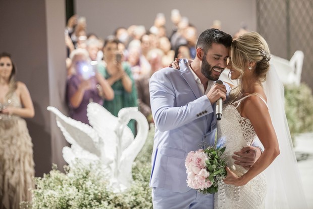 Casamento de Gusttavo Lima e Andressa Suita (Crédito: Divulgação)
