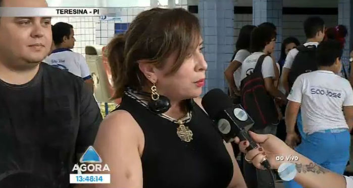 Proprietária da Escola São José (Crédito: Reprodução)