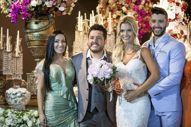 Casamento de Gusttavo Lima e Andressa Suita (Crédito: Divulgação)