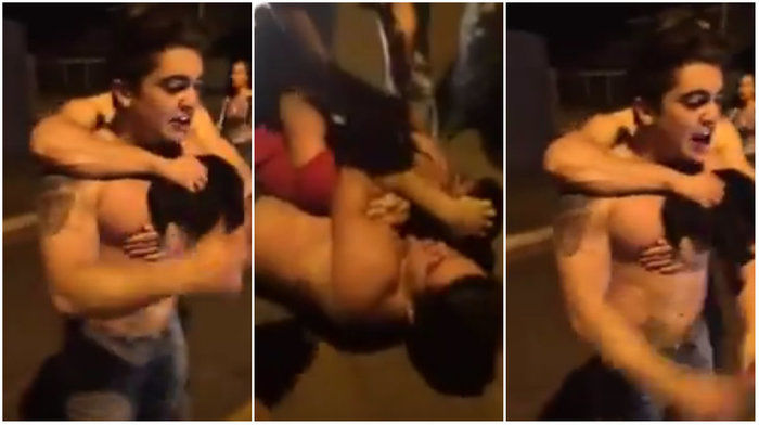Jovem desmaia após ser espancado em saída de festa
