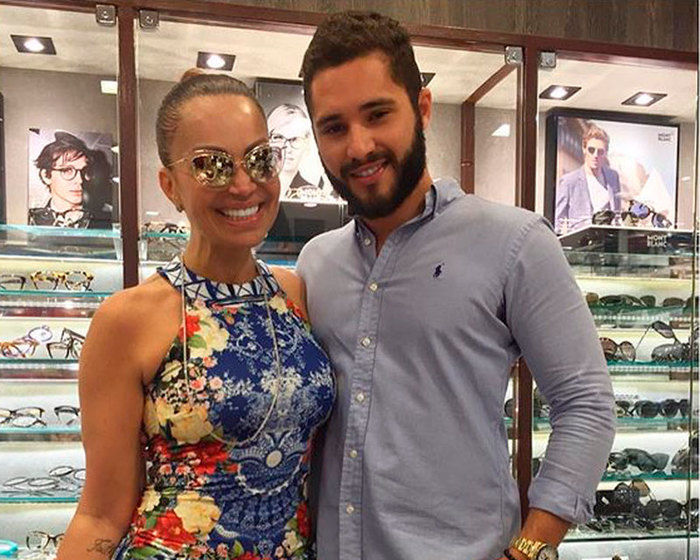 Sol Almeida e Monilton Moura (Crédito: Reprodução/ Instagram )
