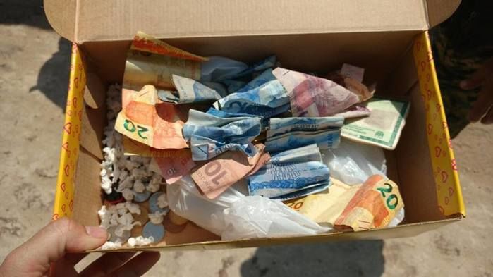 Droga apreendida no Morro da Esperança (Crédito: Reprodução)