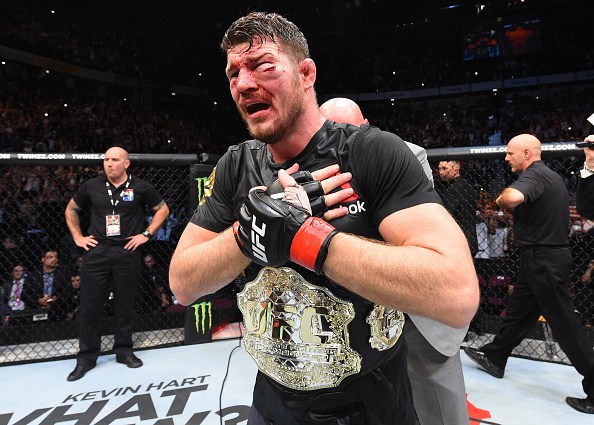 Bisping saiu vencedor da luta principal do UFC 204 (Crédito: UFC)