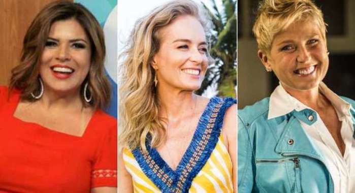 Mara, Angélica e Xuxa (Crédito: Reprodução)