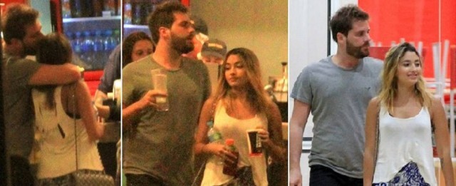 Carolina Oliveira e Thiago Gagliasso são flagrados juntos