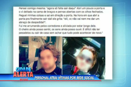 Personal trainer é suspeito de estuprar aluna durante avaliação