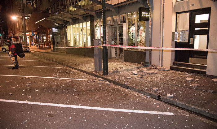 terremoto de magnitude 7,8 causou destruição (Crédito: Ross Setford / SNPA via AP)