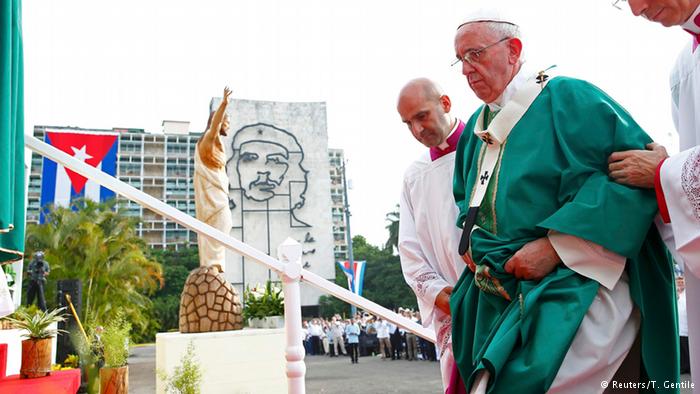 Papa Francisco em Cuba (Crédito: Reuters)