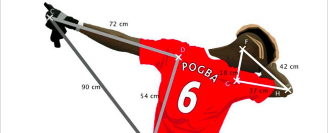 Comemoração de Pogba vira questão de matemática em escola francesa