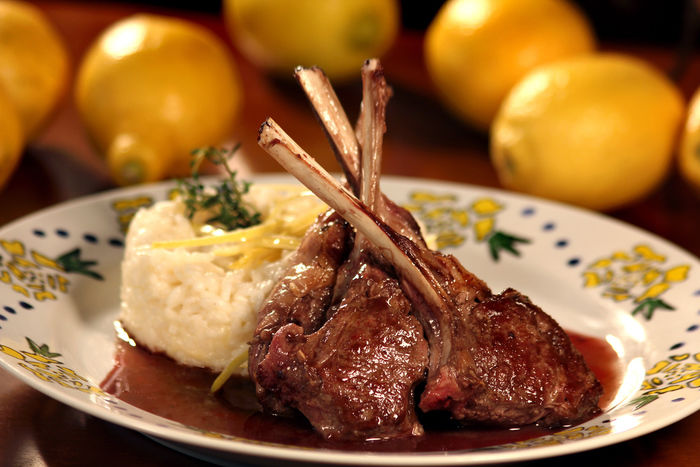 Receita: Carneiro regional com risoto de tomate seco