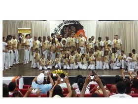 Projeto Educando com Berimbau reúne capoeiristas em Teresina