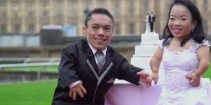 Casal brasileiro é considerado o menor do mundo pelo Guinnes