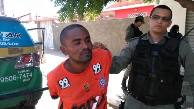 Acusado foi preso em flagrante (Crédito: Reprodução)