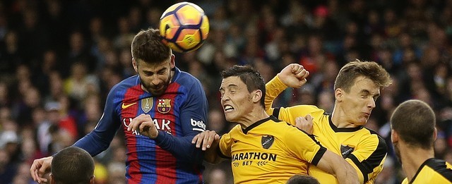 Sem Messi e Suárez, Barcelona empata com o Málaga em casa