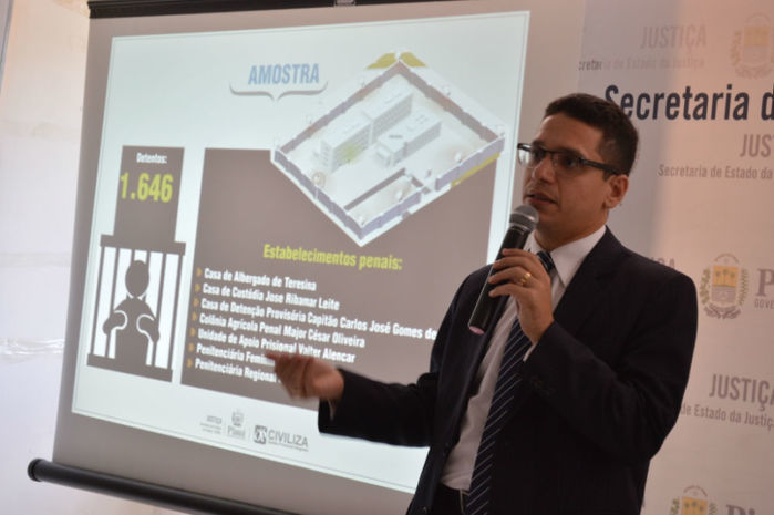 Apresentação do mapeamento da população carcerária na grande Teresina