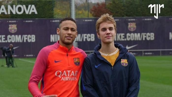 Neymar, Justin Bieber (Crédito: Reprodução/ Instagram)