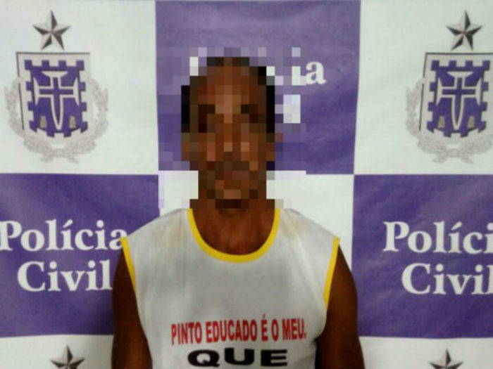 Pai foi preso acusado de estuprar a filha há 6 anos