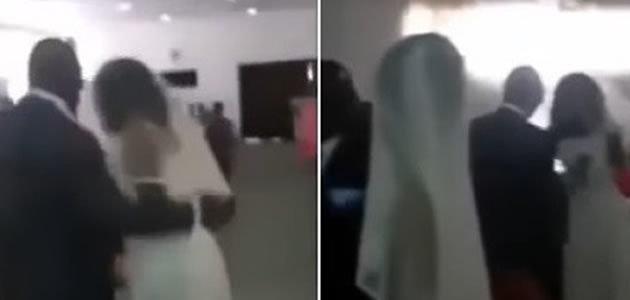 Amante aparece vestida de noiva em cerimônia de casamento
