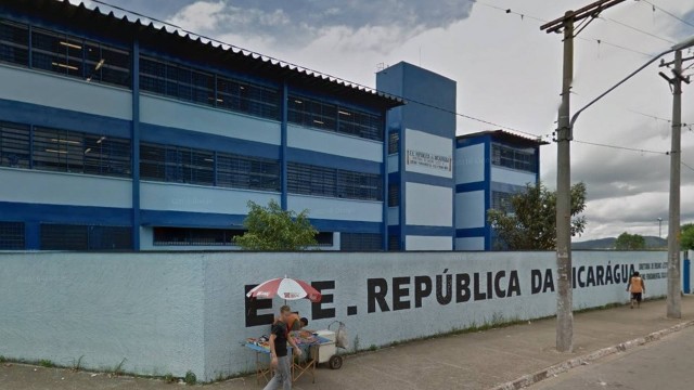 Incidente aconteceu na Escola Estadual República do Nicarágua (Crédito: Reprodução)