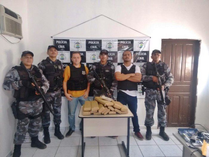 Droga apreendida (Crédito: Divulgação)
