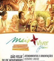 Projeto Mais Viver irá realizar ação social em São Félix