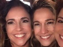 Fernanda Gentil comemora aniversário com Daniela Mercury