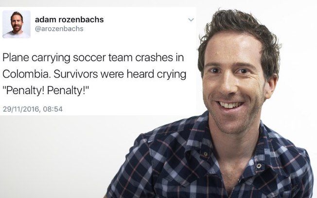 Postagem feita por Adam Rozenbachs (Crédito: Reprodução)