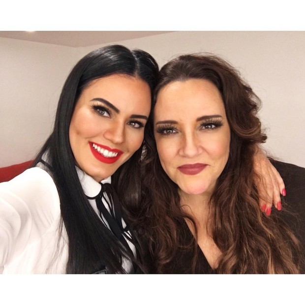 Leticia Lima e Ana Carolina (Crédito: Reprodução)