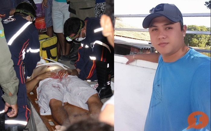 Taylan Pereira foi baleado na porta de casa (Crédito: Reprodução)