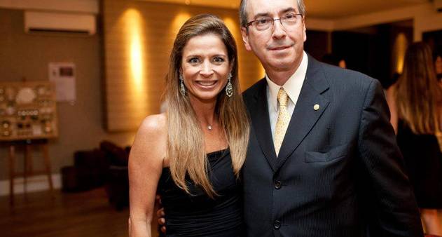 Eduardo Cunha e Claudia Cruz (Crédito: Divulgação)