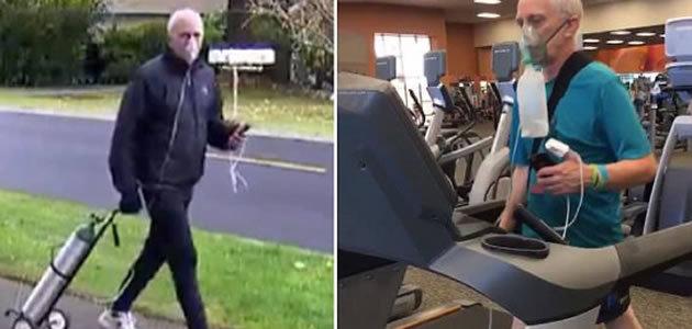 Homem com doença terminal completa maratona de 42km