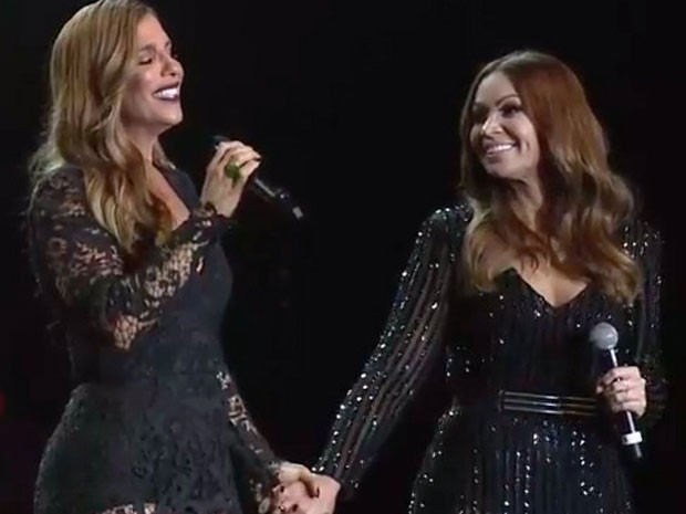 Ivete Sangalo e Solange Almeida (Crédito: Divulgação)