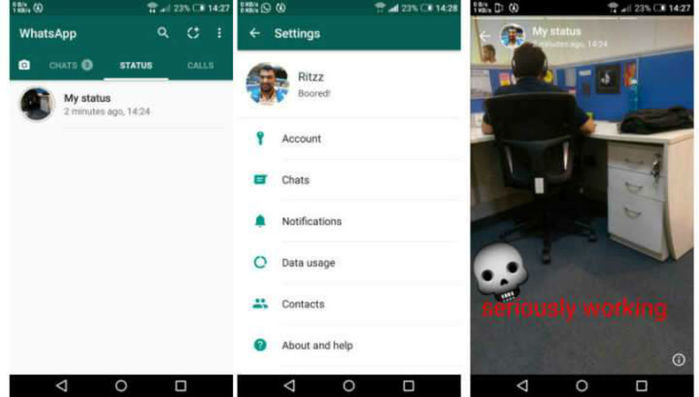 WhatsApp ganha nova ferramente e terá função igual ao Snapchat