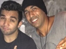 Jonathan Costa e Emerson Sheik posam juntos: