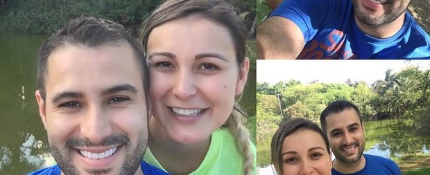 Andressa Urach e o marido trocam declarações de amor em rede social