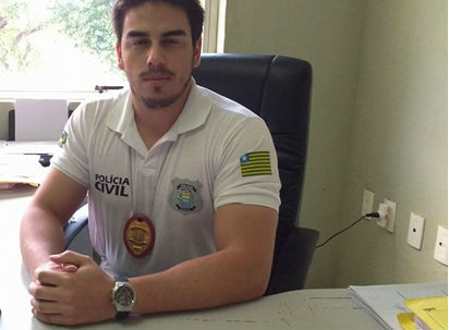 Delegado Hugo de Alcântara, da Polícia Civil (Crédito: Piripirireporter)