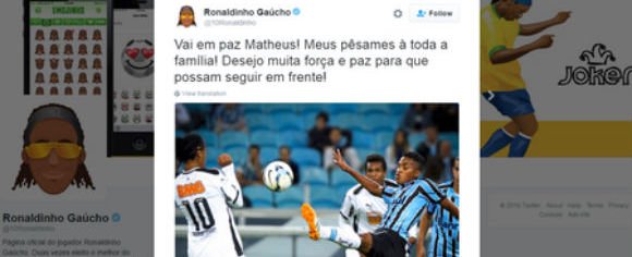 Após campanha, irmão não descarta R10 na Chape: "Queremos ajudar"
