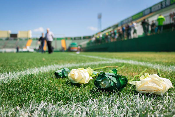 Velório será realizado na Arena Condá, estádio da Chapecoense (Crédito: Daniel Isaia/Agência Brasil)