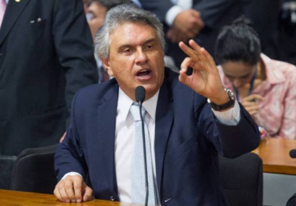 Ronaldo Caiado (GO), líder do Democratas no Senado (Crédito: Estadão)