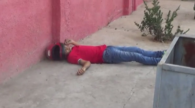 Corpo do adolescente Willame Diego (Crédito: Rede Meio Norte)