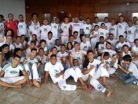 Momento mágico com a capoeira e suas representações
