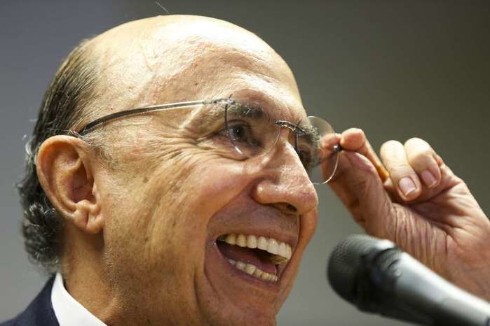 O ministro da Fazenda, Henrique Meirelles